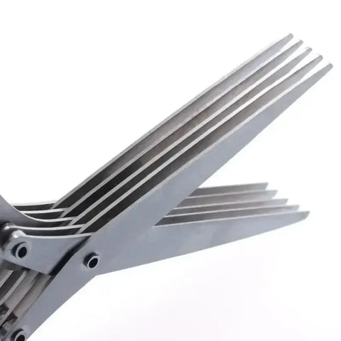 Mini 5-Blade Scissors – Multi-Layer Herb & Paper Cutter