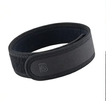 EasyFit Buckleless Belt - Invisible Elastic Comfort Strap (Black)